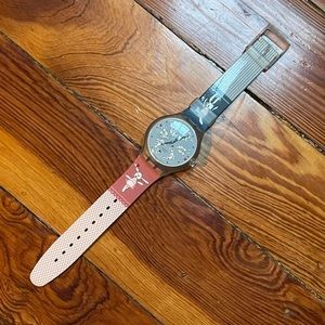 Rare mint vintage Bunnysutra Swatch watch